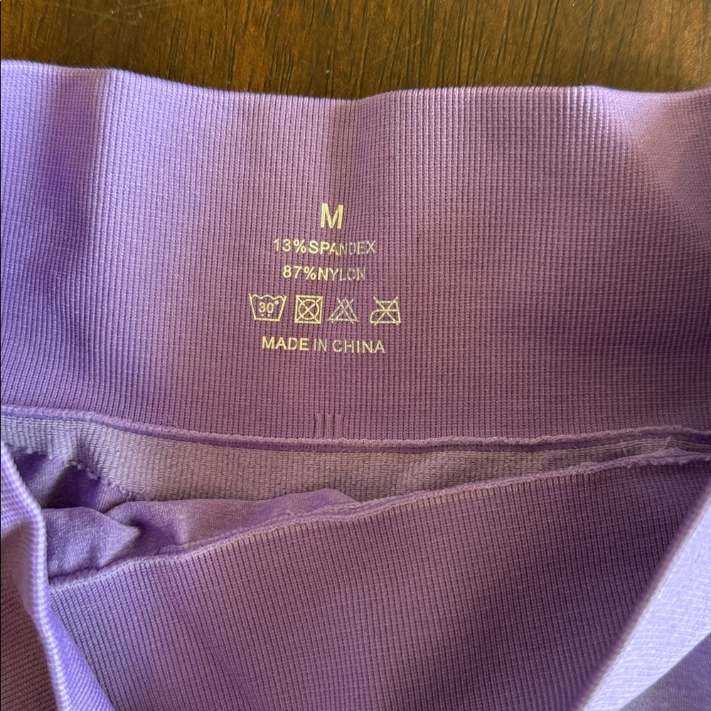 NVGTN Lilac Knockout Shorts - Picture 3 of 5